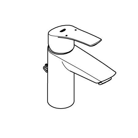 Смеситель для раковины с цепочкой Grohe Eurosmart New 33188 003 (33188003) хром